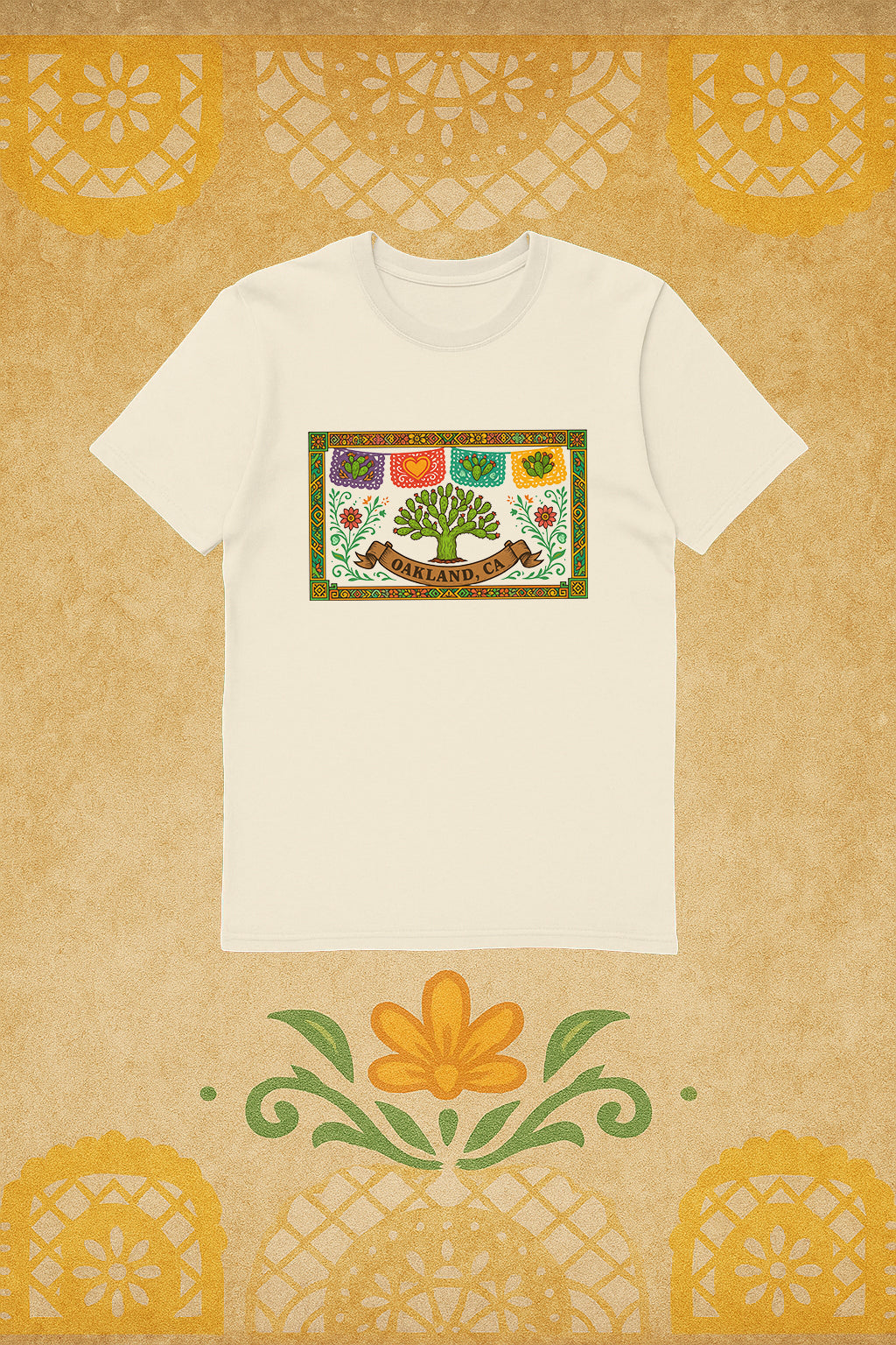 Festive Oakland shirt